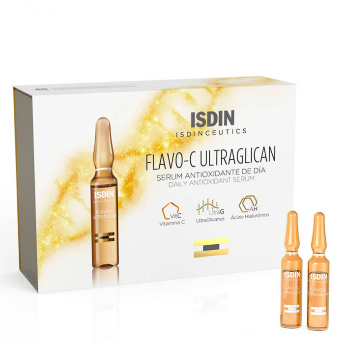 Isdin Isdinceutics Flavo-C Ampolas Ultraglican 30x2ml - Image 2