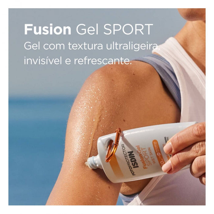 Isdin Fotoprotector Sport Fusion Gel FPS 50 100ml - Image 4