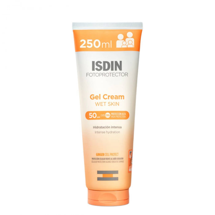 Isdin Fotoprotetor Gel Creme Solar Wet Skin FPS 50 250ml
